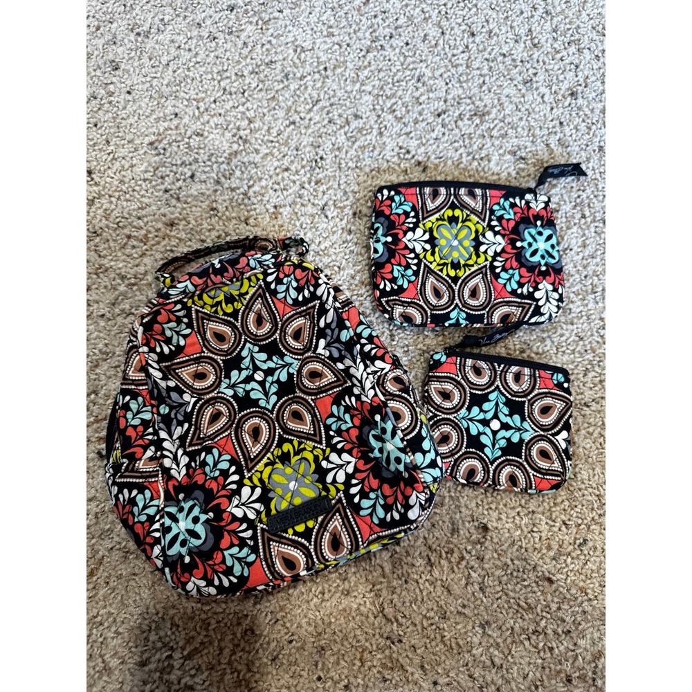 VERA BRADLEY Insulated Lunch Bunch SIERRA Bag Cooler Snack Travel